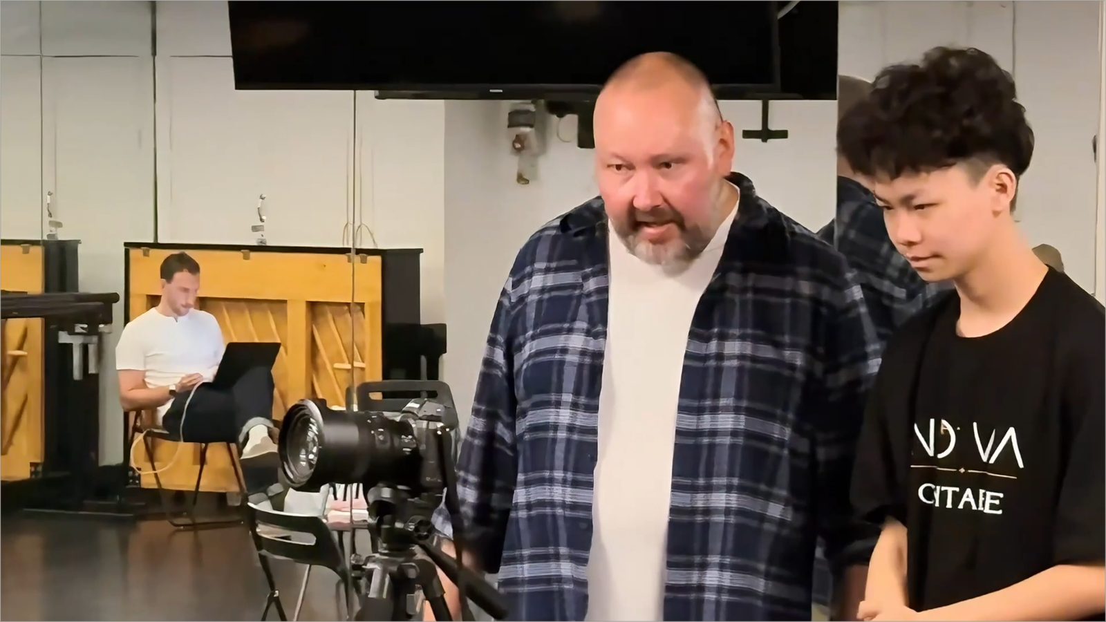 Camera coaching with a West End practitioner